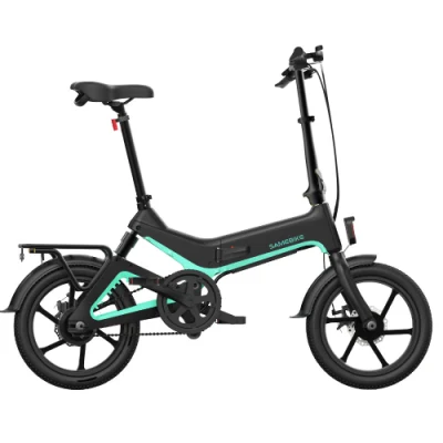 36V 7.5Ah 리튬 배터리 서스펜션 포크 성인 접이식 전기 E-자전거